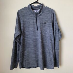 Adidas Lightweight Gray Half Zip Pullover SEE MEASUREMENTS